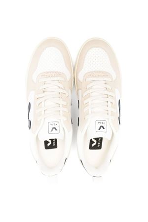 white leather sneakers VEJA KIDS | CX0503807CEXTRAWHITENAUTICOALMOND